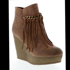 Sbicca Zepp Wedge Bootie